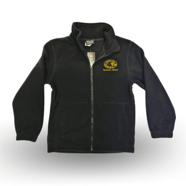 Black Polar Fleece Jacket